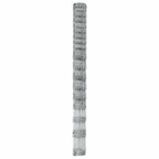 Recinzione da campo in acciaio zincato Argento 25 x 1,5 m