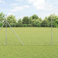 Recinzione da campo in acciaio zincato Argento 25 x 1,6 m