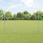 Recinzione da campo in acciaio zincato Argento 25 x 1,6 m