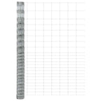 Recinzione da campo in acciaio zincato Argento 25 x 1,6 m