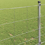 Recinzione da campo in acciaio zincato Argento 50 x 1 m