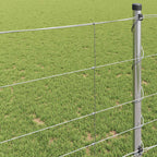 Recinzione da campo in acciaio zincato Argento 50 x 1 m