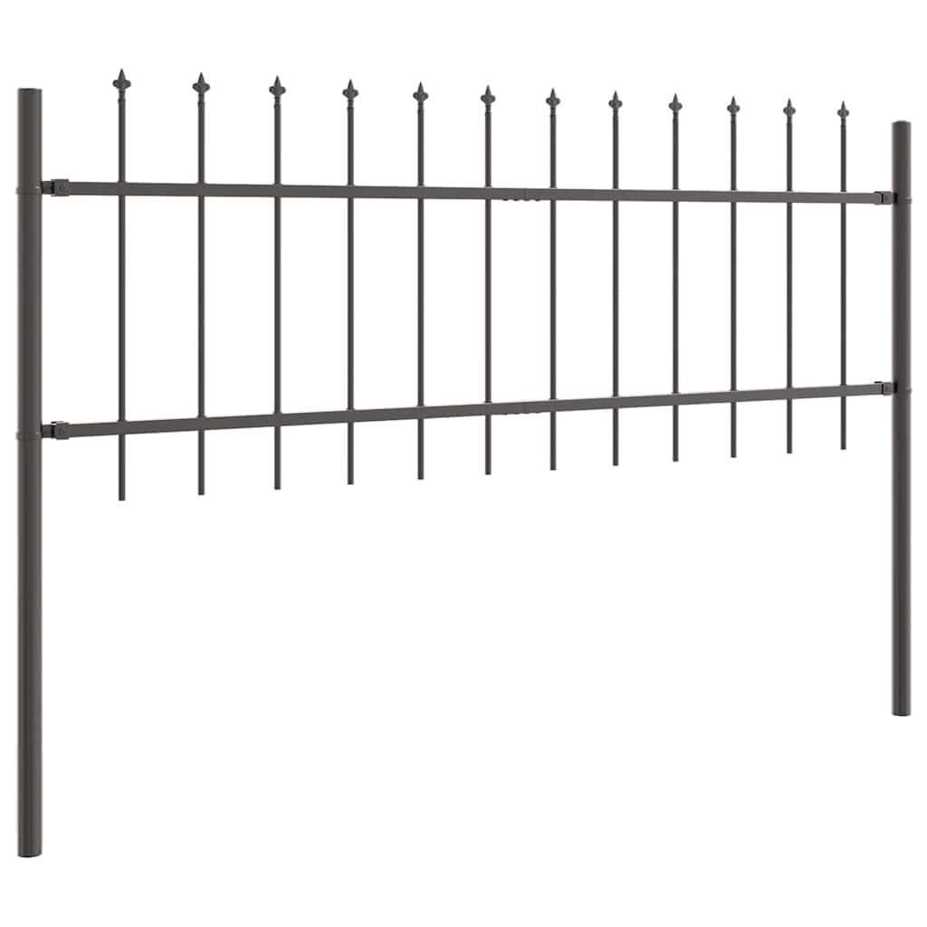 Recinzione per Giardino Woerden Grigio 1,7 x 0,6 m