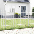 Recinzione per Giardino Woerden Bianco 1,7 x 0,8 m