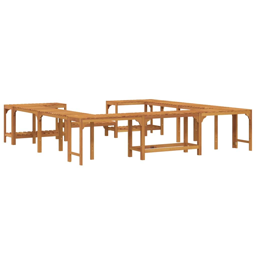 Circonferenza per Vasca Idromassaggio 255 x 255 x 55,5 cm - Legno Acacia Massello