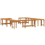 Circonferenza per Vasca Idromassaggio 255 x 255 x 55,5 cm - Legno Acacia Massello