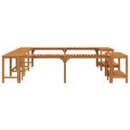 Circonferenza per Vasca Idromassaggio 255 x 255 x 55,5 cm - Legno Acacia Massello