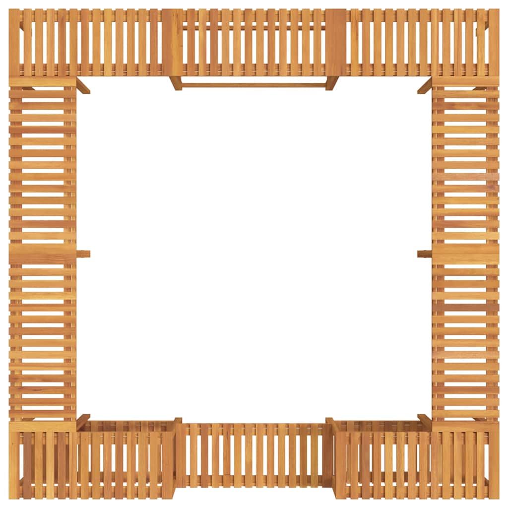 Circonferenza per Vasca Idromassaggio 255 x 255 x 55,5 cm - Legno Acacia Massello