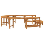 Circonferenza per Vasca Idromassaggio Legno Acacia Marrone Ø255 x 55,5 cm