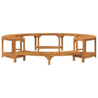 Circonferenza per Vasca Idromassaggio Legno Acacia Marrone Ø275 x 55,5 cm