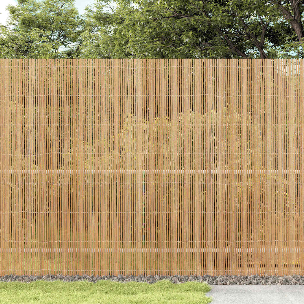 Recinzione in Bambù Naturale 400 x 150 cm