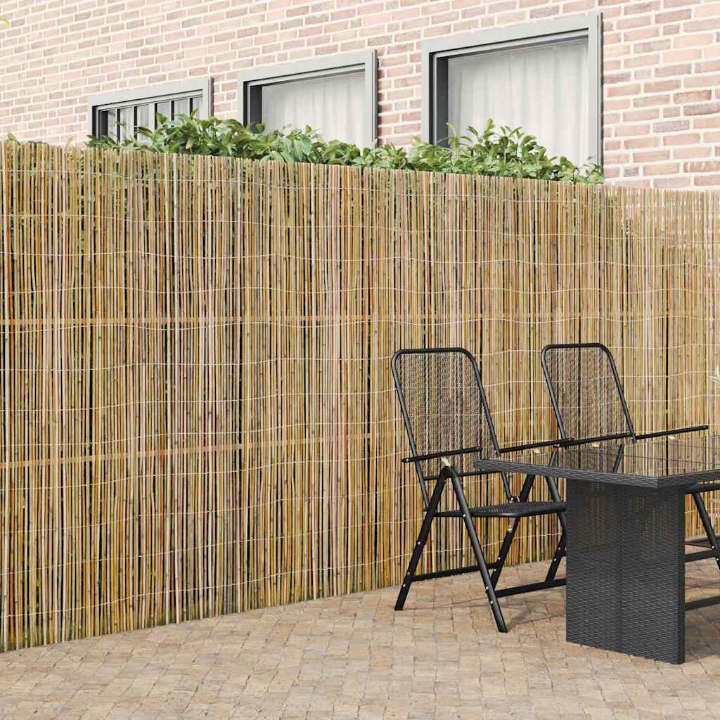 Recinzione in Bambù Naturale 300 x 180 cm