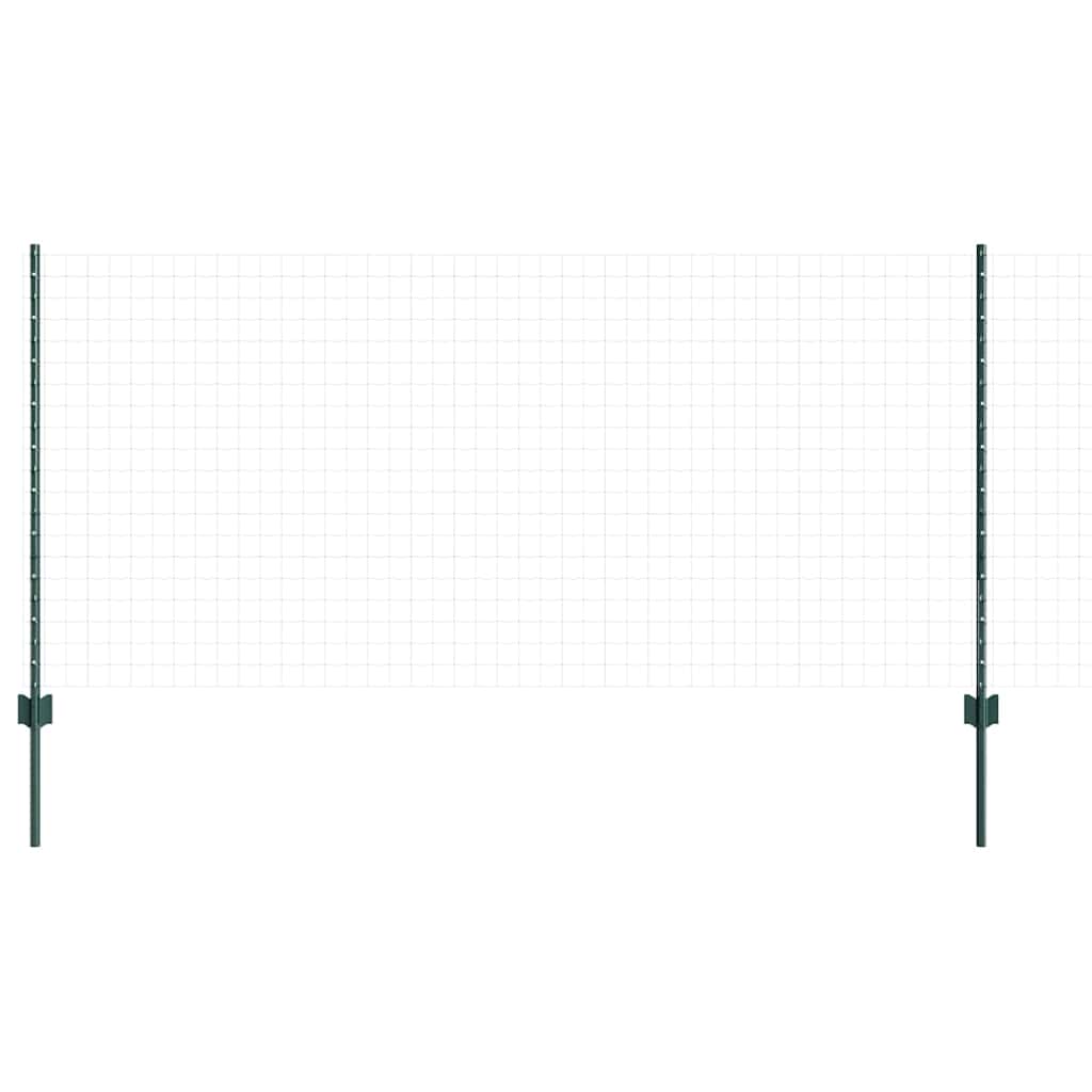 Palo per recinzione interrato 140 cm Verde - Set 11 pezzi