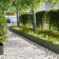 Bordura per Prato 30 pz Verde oliva 100 x 30 cm
