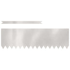 Bordura per Prato Argento 50 Pezzi 100 x 30 cm Acciaio Inossidabile