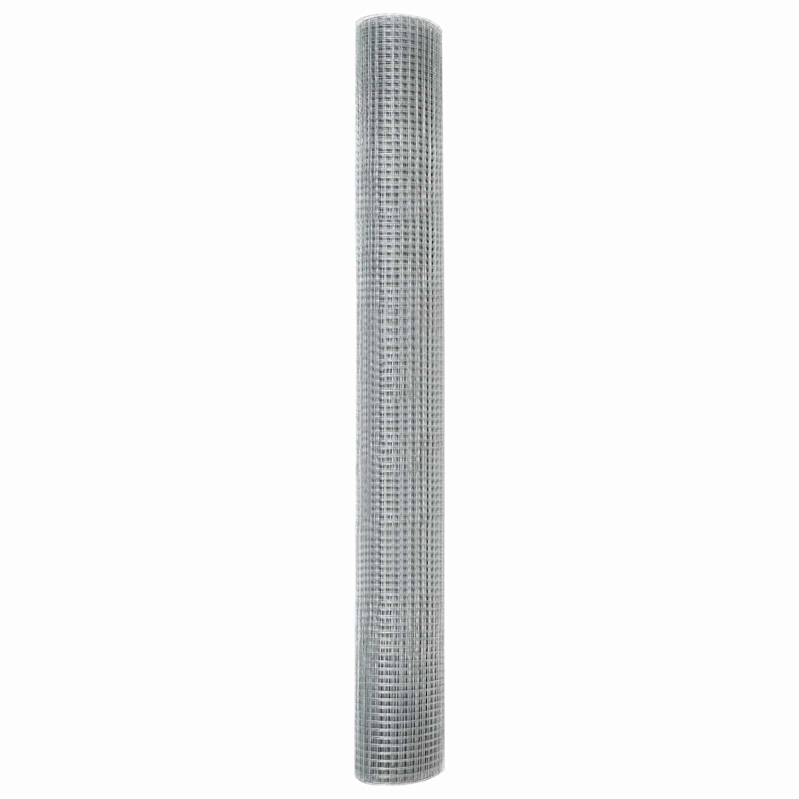 Recinzione in Rete Saldato Argento 1000 x 140 cm