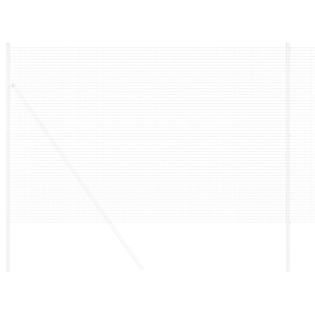 Recinzione in Rete Saldato Argento 2500x160 cm
