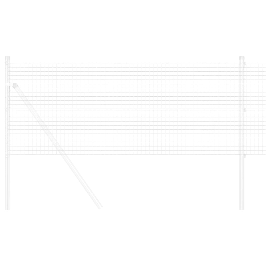Recinzione in Rete Saldato Argento 5000 x 60 cm