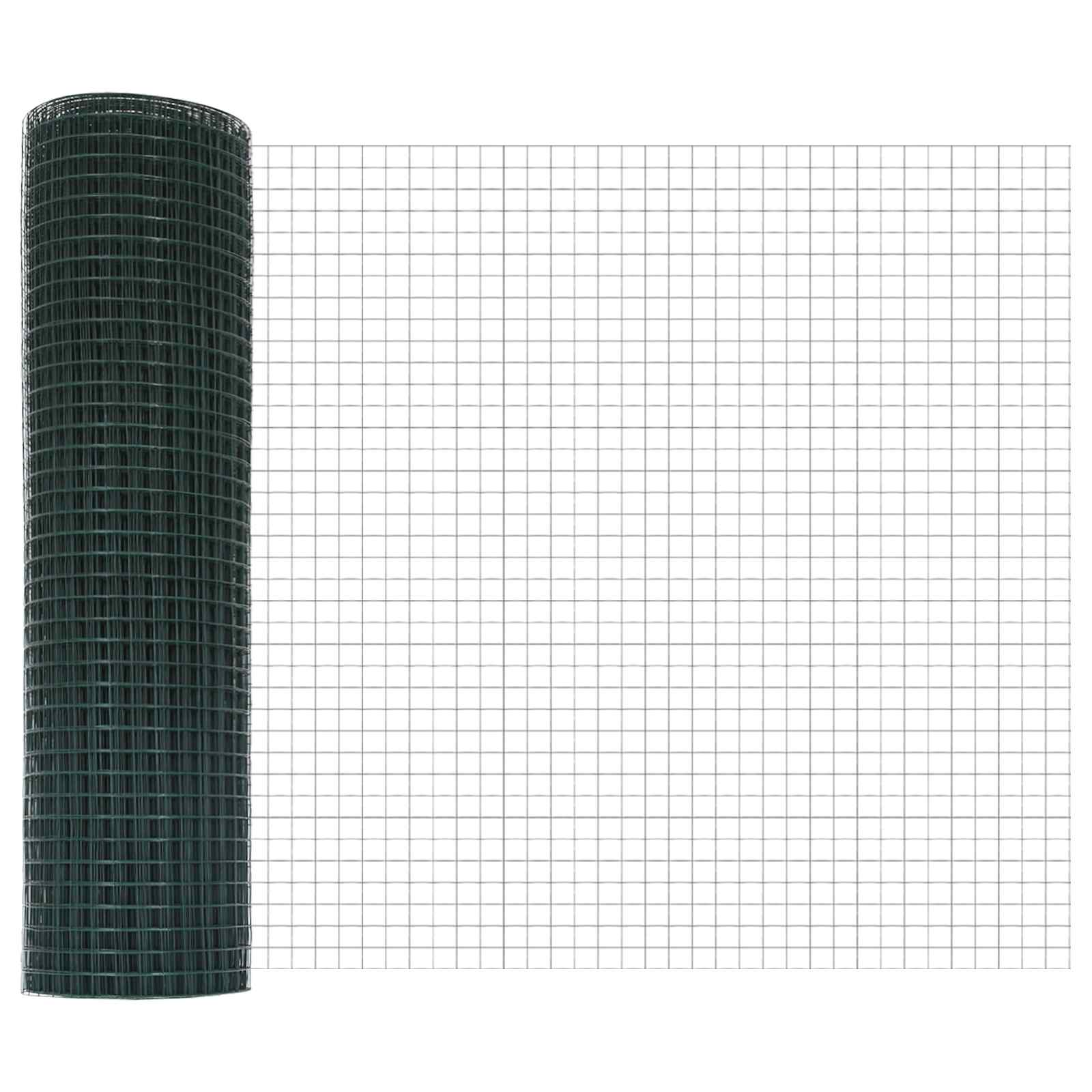 Recinzione in Rete Saldata Verde 1000 x 40 cm
