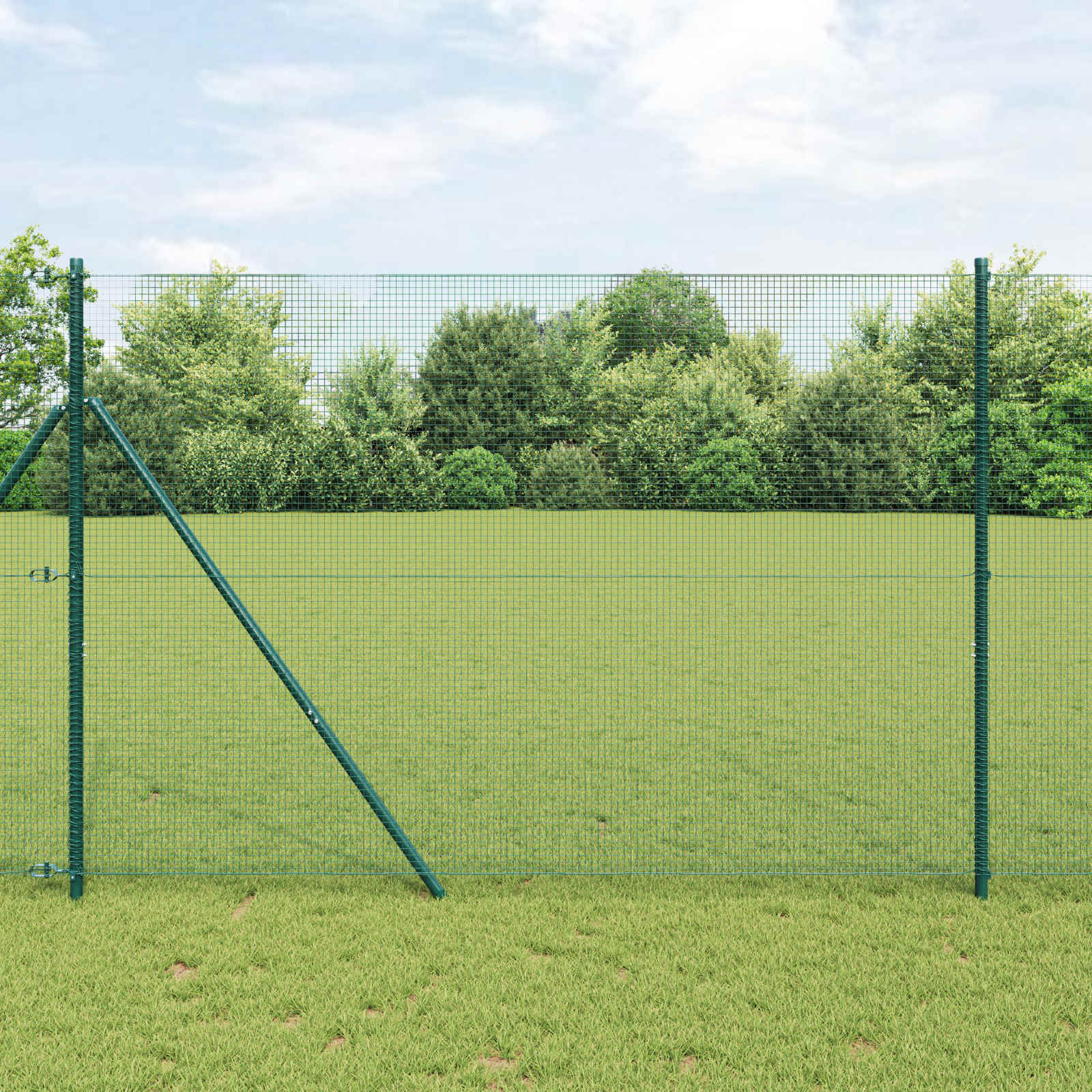 Recinzione in Rete Saldato Verde 1000 x 160 cm