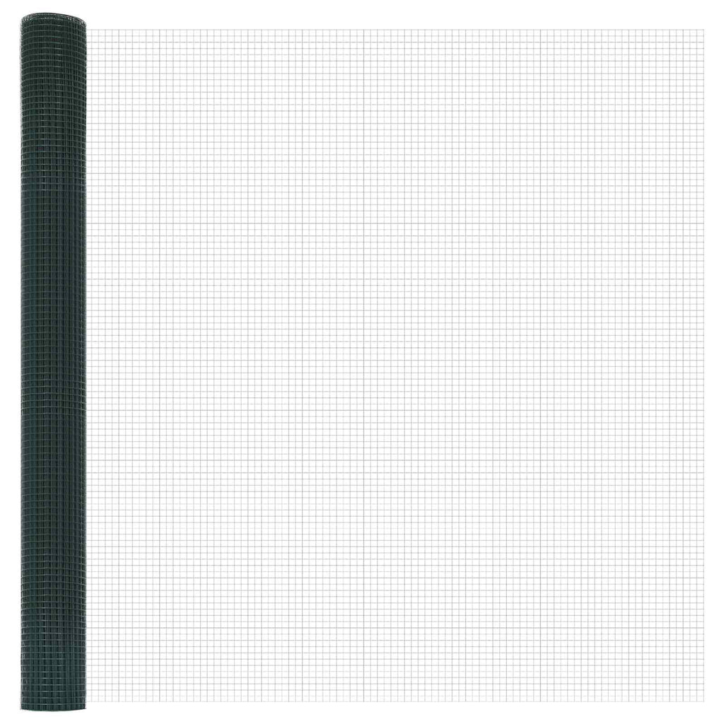 Recinzione in Rete Saldato Verde 1000 x 160 cm