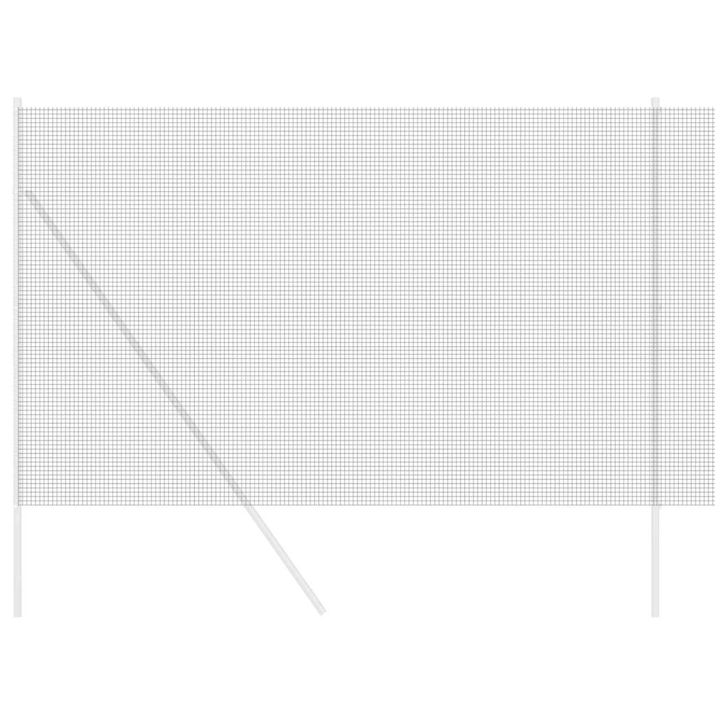 Recinzione in Rete Saldato Grigio 1000x160 cm