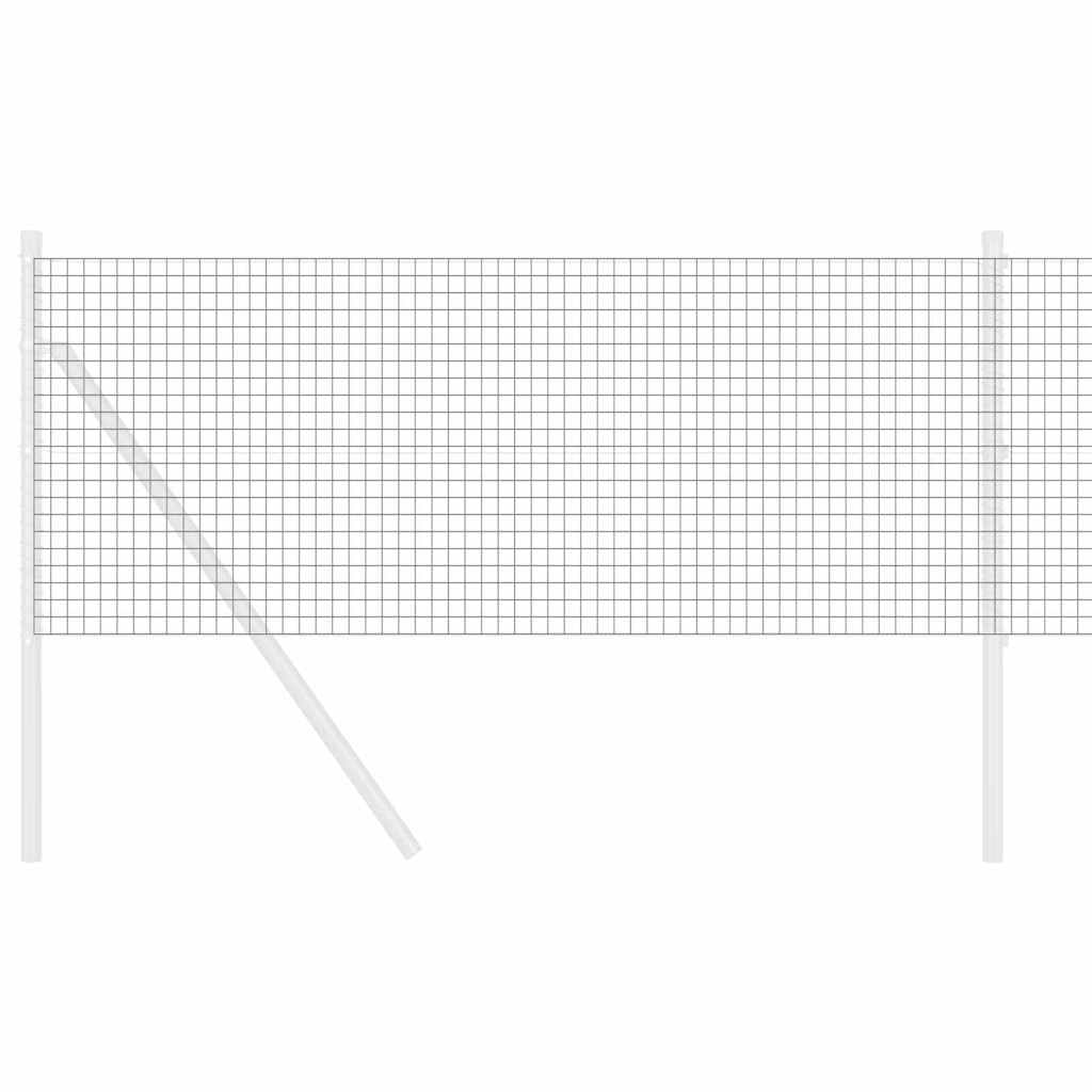 Recinzione in Rete Saldato Grigio 2500x40 cm
