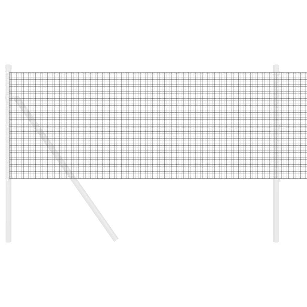 Recinzione in Rete Saldato Grigio 2500x60 cm