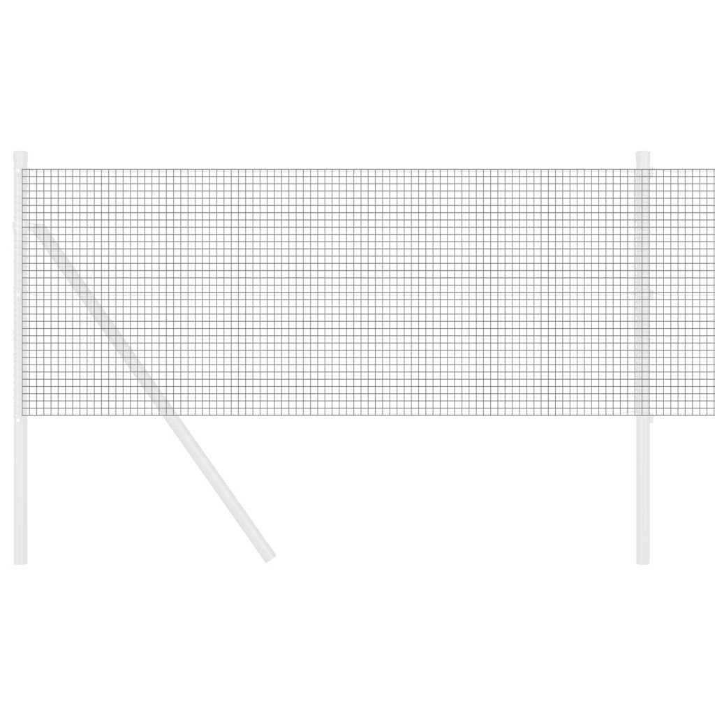 Recinzione in Rete Saldato Grigio 2500x60 cm