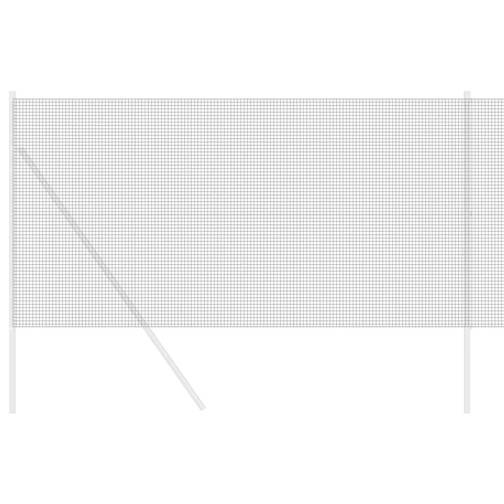 Recinzione in Rete Saldato Grigio 5000x120 cm