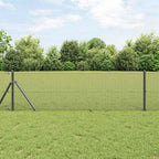 Recinzione in Rete Saldato Grigio 100x0,5 m