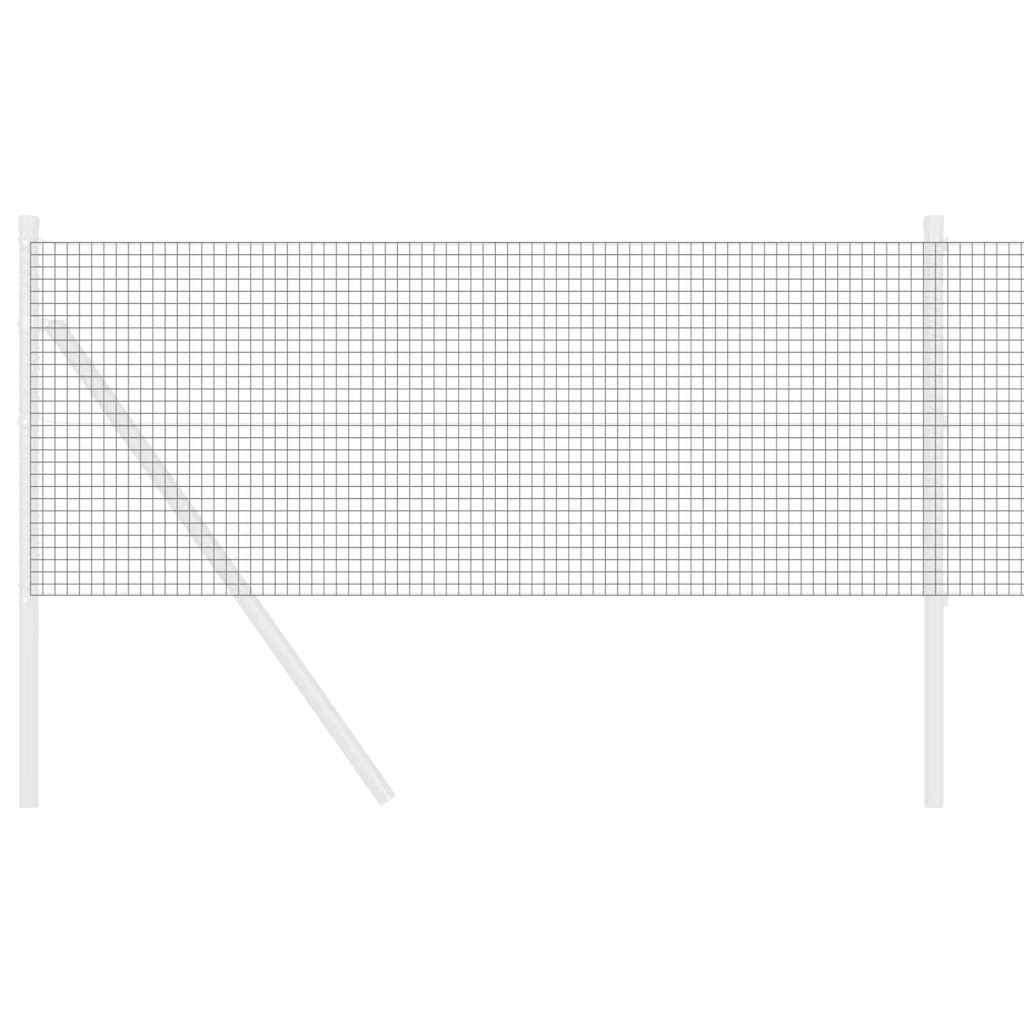 Recinzione in Rete Saldato Grigio 10000 x 60 cm