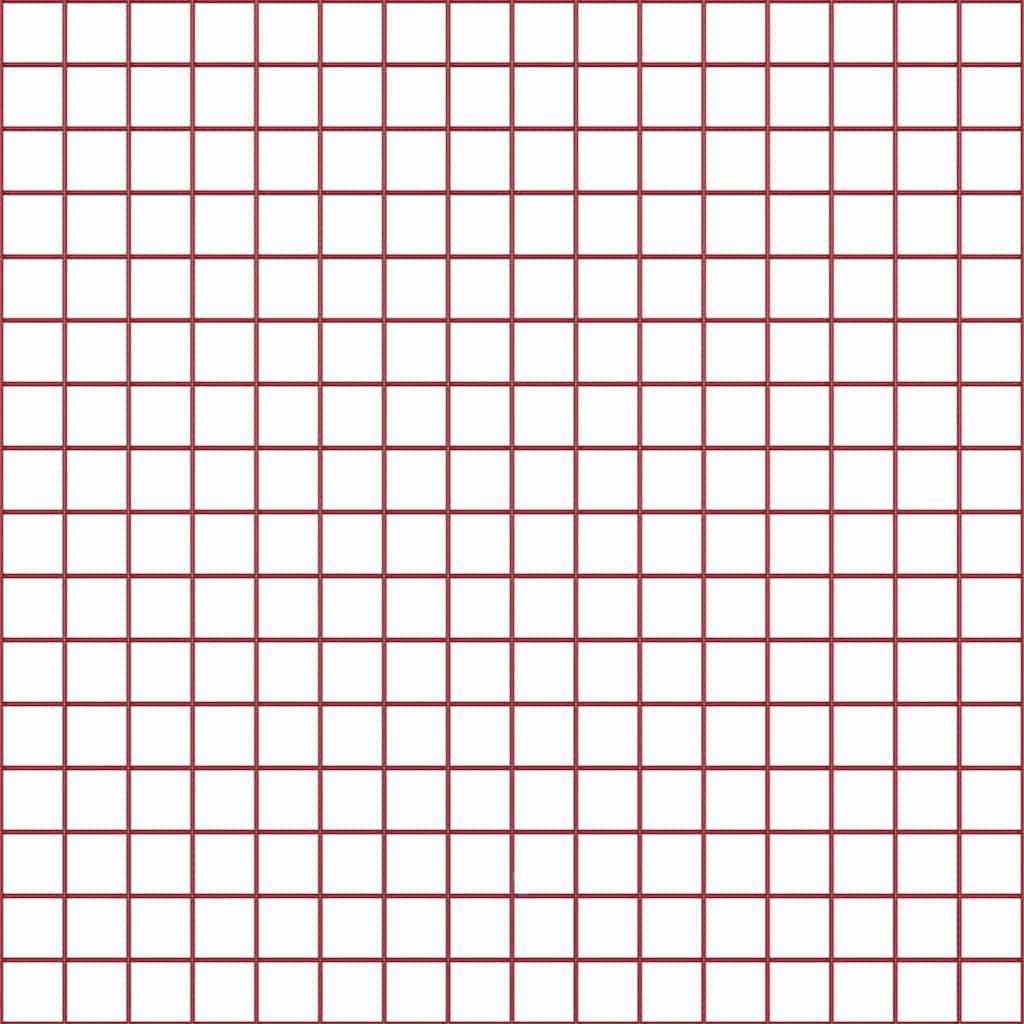 Recinzione in Rete Saldato Rosso 1000x150 cm