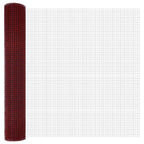 Recinzione in Rete Saldato Rosso 1000x150 cm