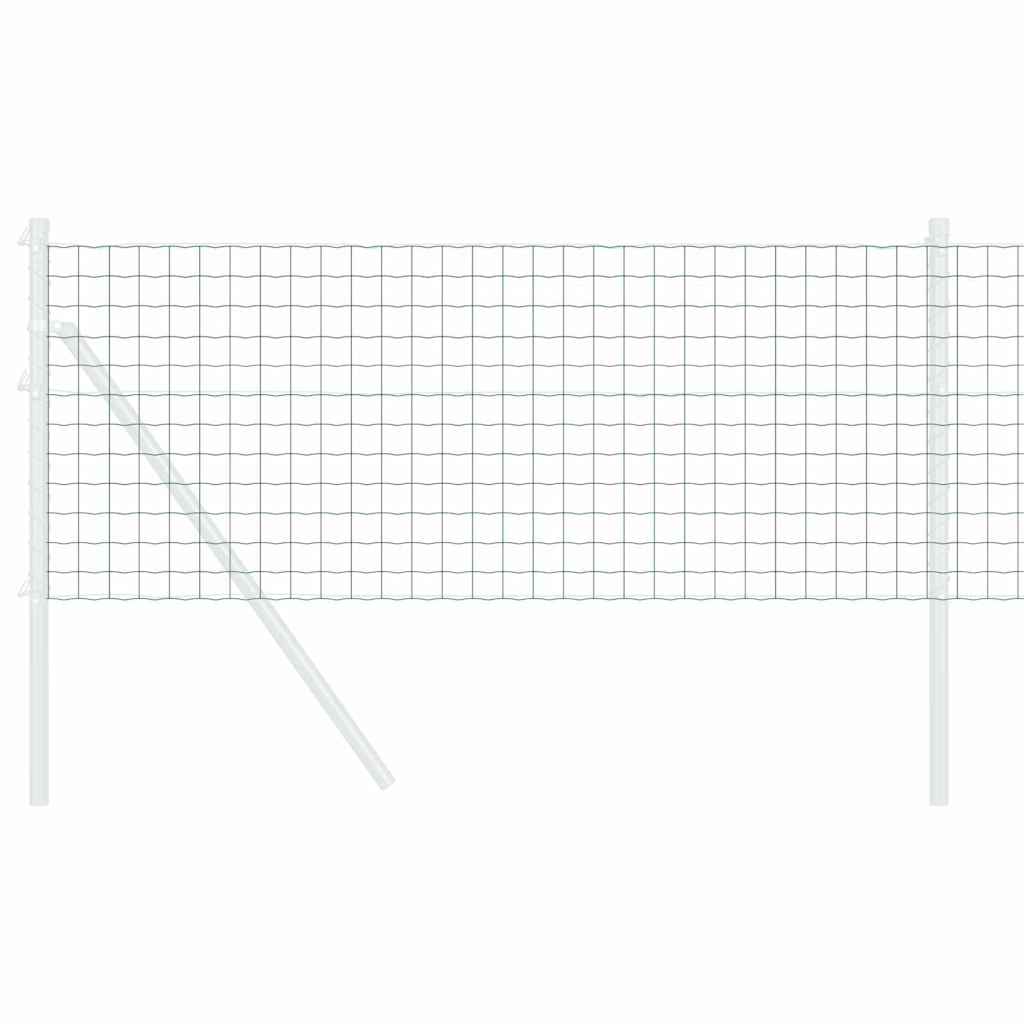 Recinzione Euro Verde 0,4 x 10 m Ferro rivestito in PVC