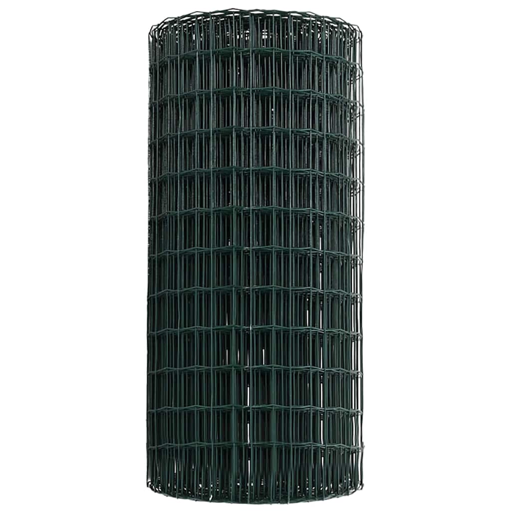 Recinzione Euro Verde 0,6 x 10 m Ferro rivestito in PVC