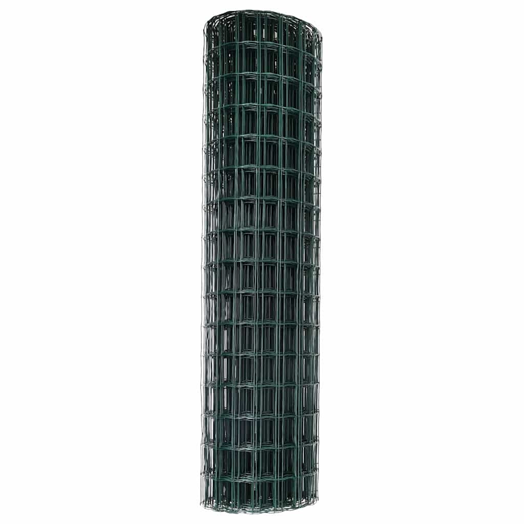 Recinzione Euro Verde 1,4 x 10 m Ferro rivestito in PVC