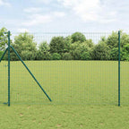 Recinzione Euro Verde 1,5 x 10 m Ferro rivestito in PVC