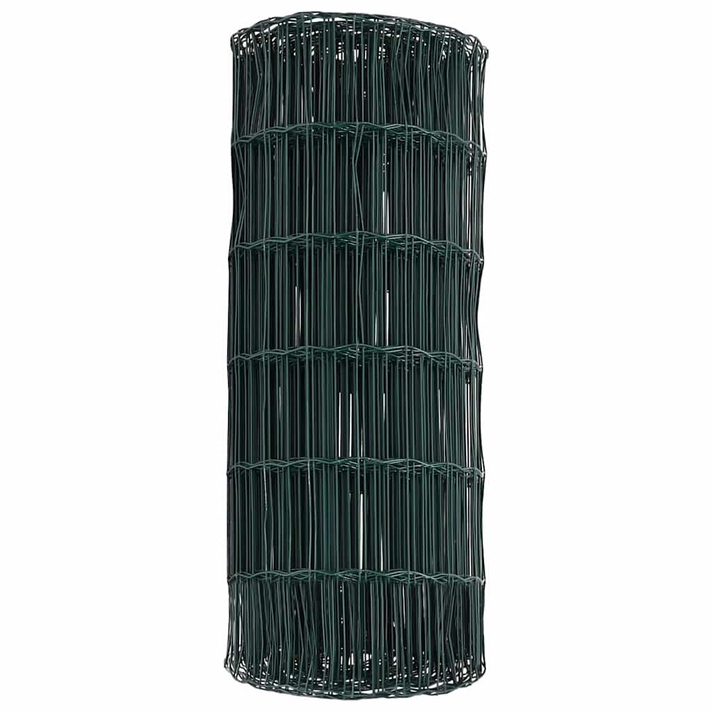 Recinzione Euro Verde 0,4 x 10 m Ferro rivestito in PVC