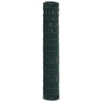Recinzione Euro Verde 1,5 x 10 m Ferro Rivestito in PVC