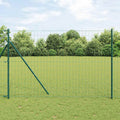 Recinzione Euro Verde 1,5 x 10 m Ferro rivestito in PVC