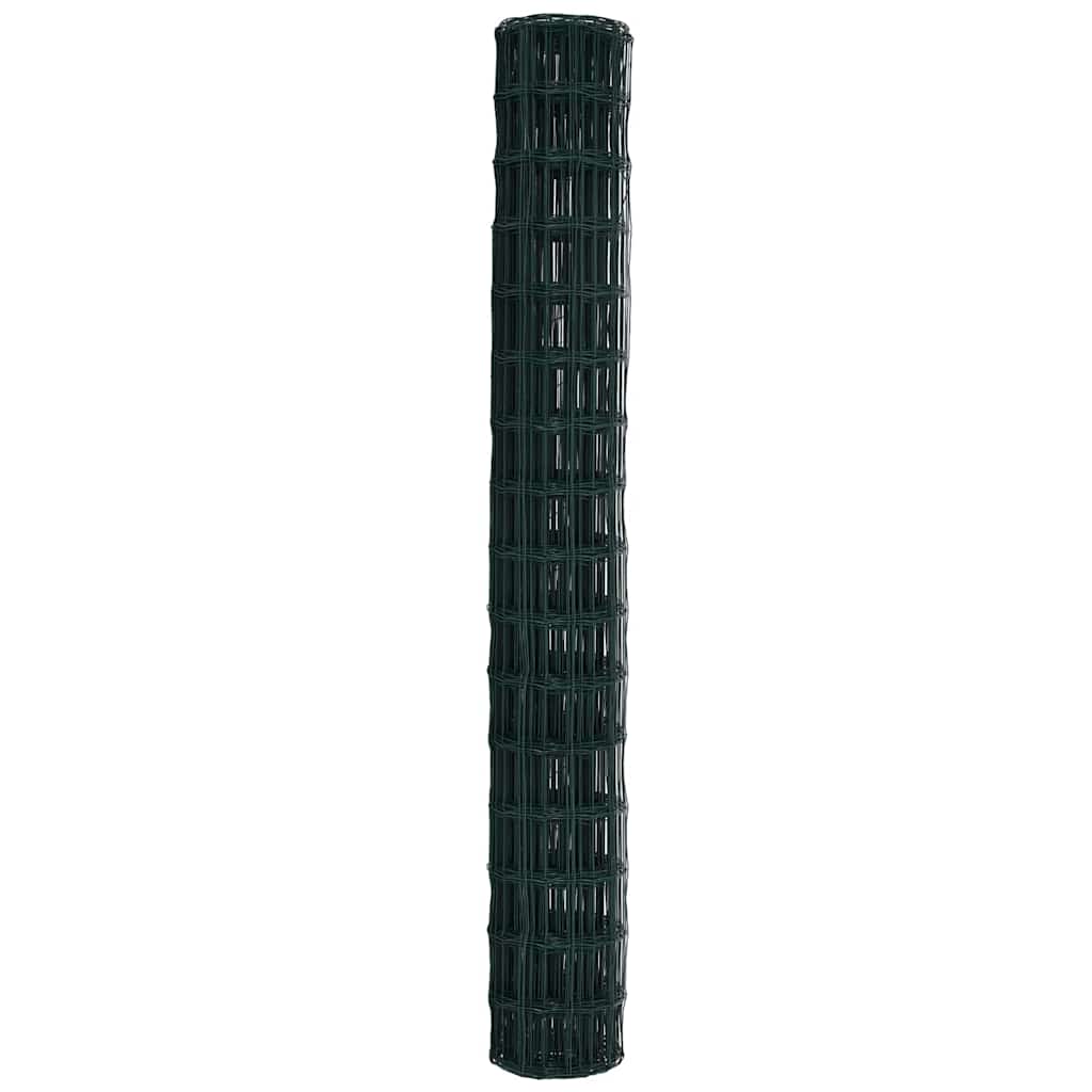 Recinzione Euro Verde 1,5 x 10 m Ferro rivestito in PVC