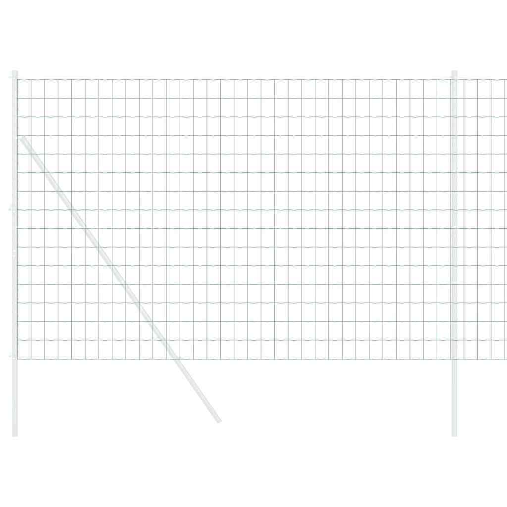 Recinzione Euro Verde 1,6 x 10 m Ferro Rivestito in PVC
