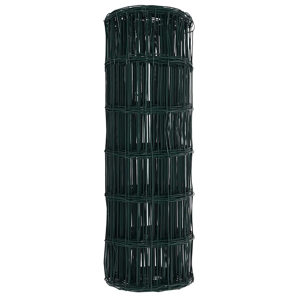 Recinzione Euro Verde 0,6 x 10 m Ferro rivestito in PVC