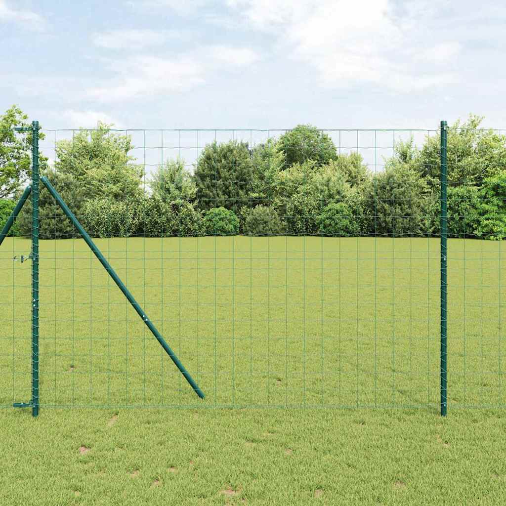 Recinzione Euro Verde 1.6 x 10m Ferro rivestito in PVC
