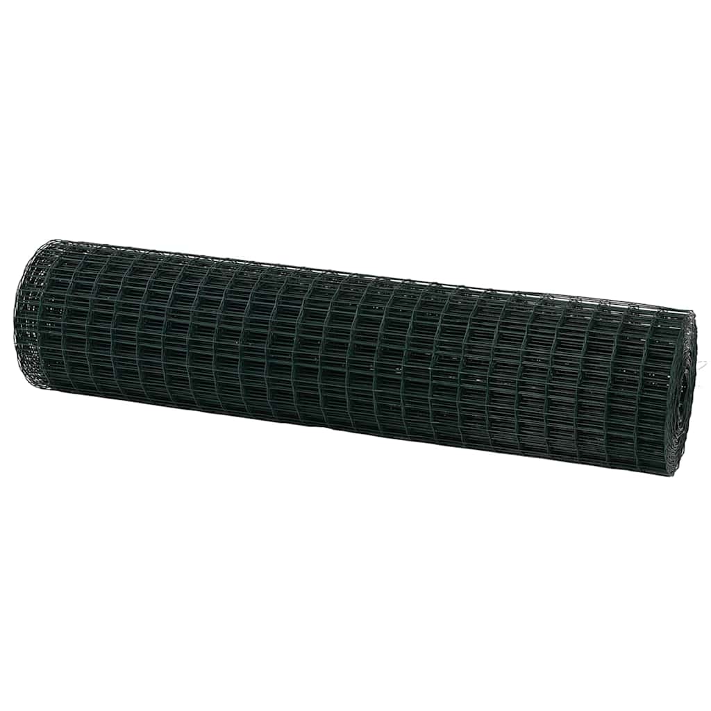 Recinzione Euro Verde 1,2 x 25 m Ferro Rivestito in PVC