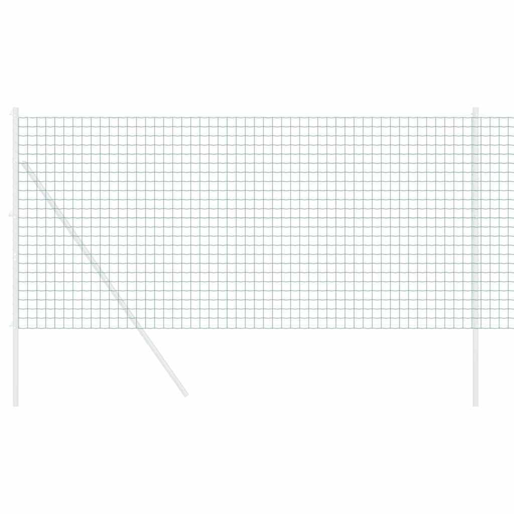 Recinzione Euro Verde 1,2 x 25 m Ferro Rivestito in PVC