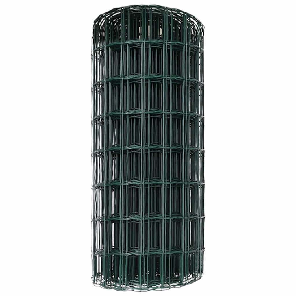 Recinzione Euro Verde 0,4 x 25 m Ferro rivestito in PVC