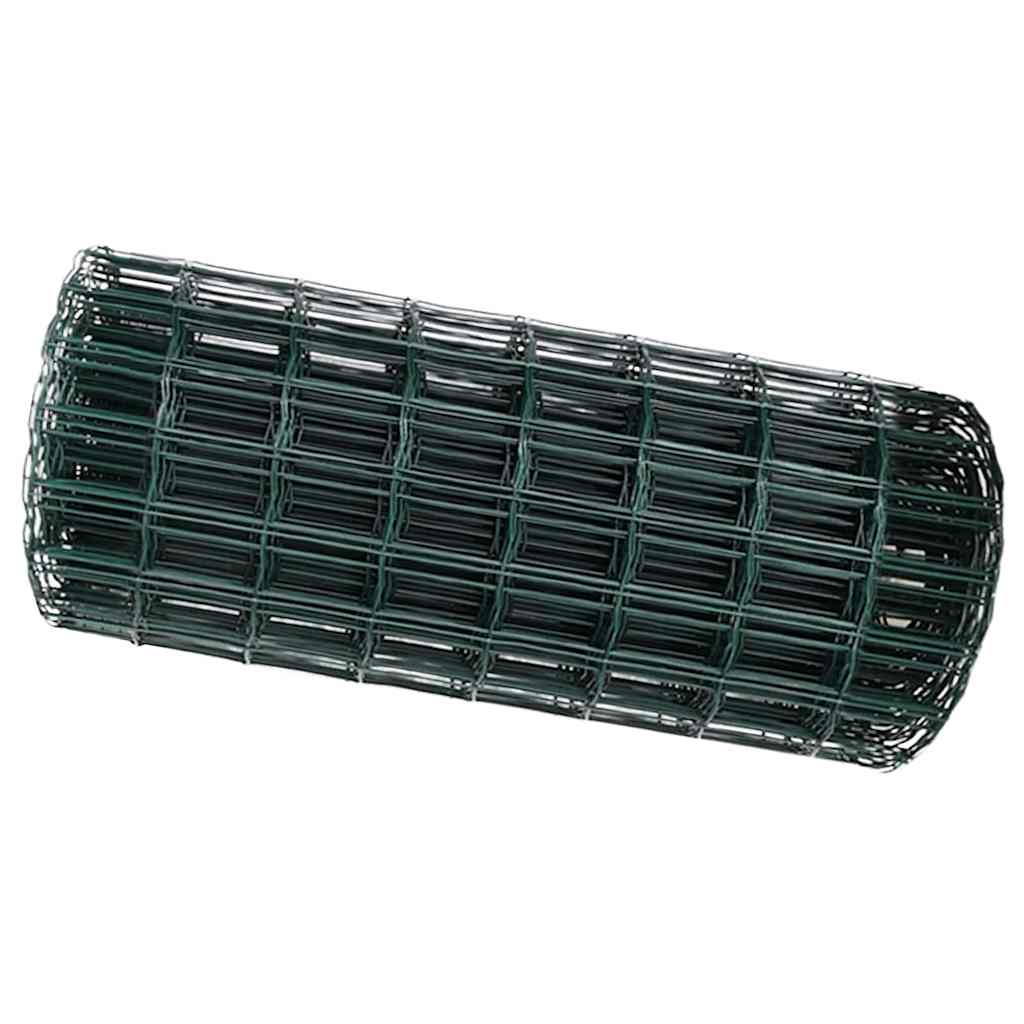 Recinzione Euro Verde 0,8 x 25 m Ferro rivestito in PVC