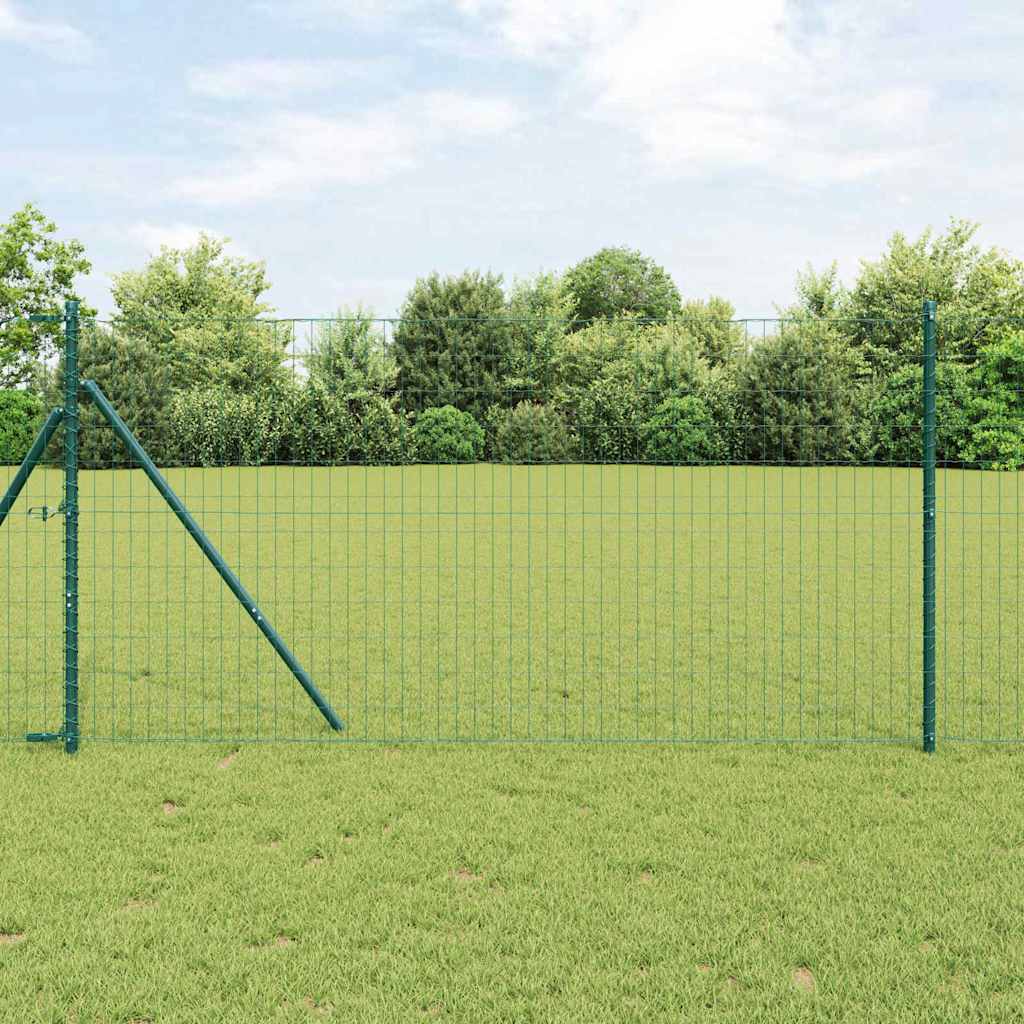 Recinzione Euro Verde 1 x 25 m Ferro rivestito in PVC